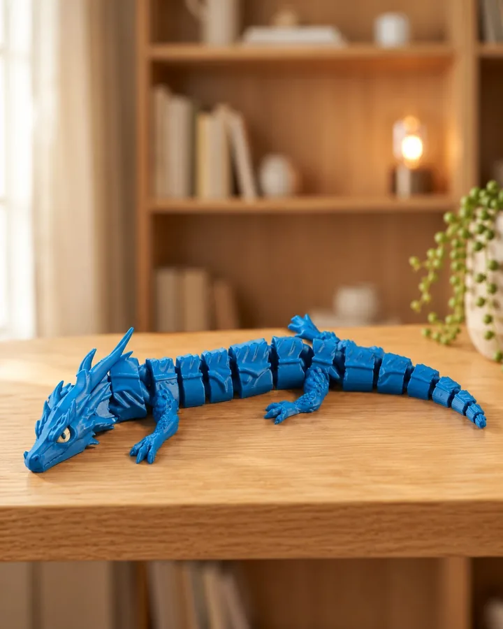 Dragão articulado — imagem ilustrativa
