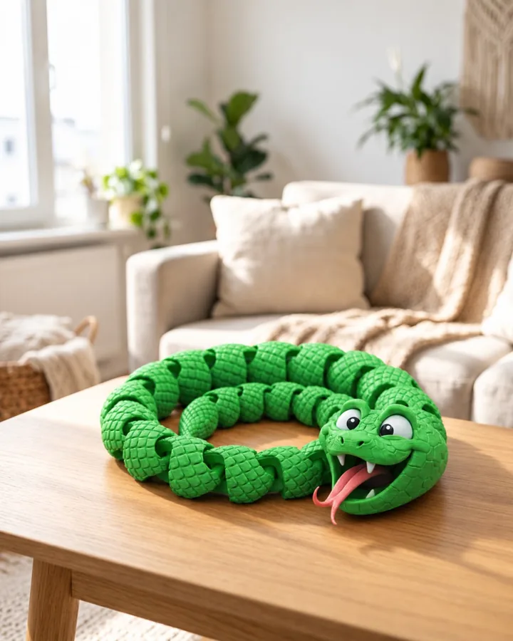 Serpente articulada — imagem ilustrativa